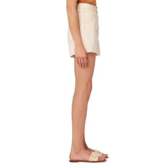 Joe's The Pleated Short High Rise Weightless Natural Size 31 shorts ￼ - Picture 3 of 9